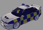  Voiture de police Mitsubishi Lancer