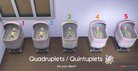  Quadruplés et quintuplés
