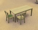  Chaise de cuisine traditionnelle