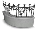 Round Corner for Federal Fence